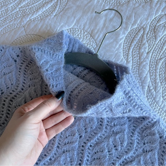 Anthropologie - Maeve - Landon Cropped Pointelle Sweater - Picture 9 of 12